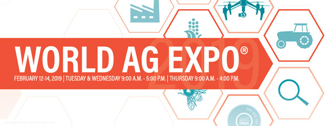 カリフォルニアで開催「World AG EXPO」に出展いたします