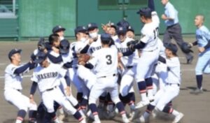 母校　社高校野球部　悲願の優勝!!