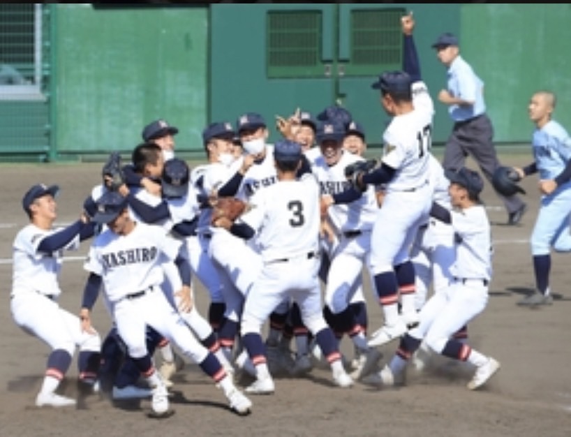 母校　社高校野球部　悲願の優勝!!