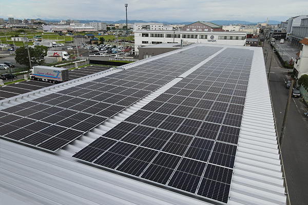 名古屋 屋根上自家消費太陽光発電設備